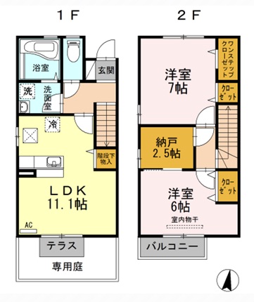 プリマ　クレール　Ｃ棟 間取り