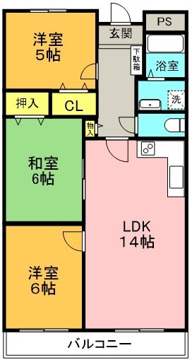 アクティー川島 間取り