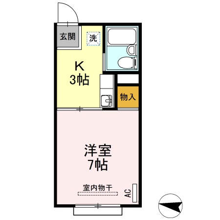 キャッスルハイツ 間取り