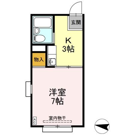 キャッスルハイツ 間取り