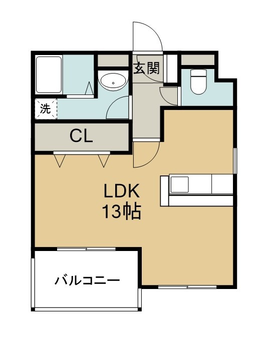 クリスタルハイツ２ 間取り