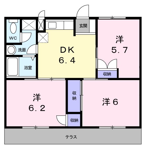 マツモトＧマンションＡ 間取り