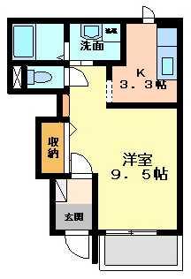カネウロコ　北矢三 間取り