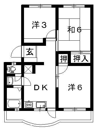 第１ますやマンション 間取り