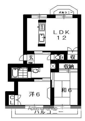 ガーデンヒルズ助任Ⅰ 間取り