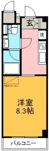 Ａ’ＶＩＥＷ 間取り