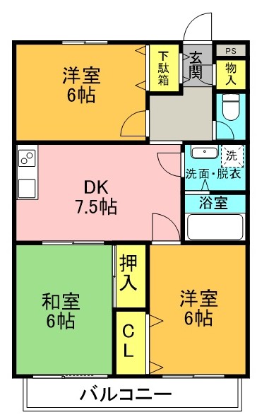 サワダハイツ 間取り