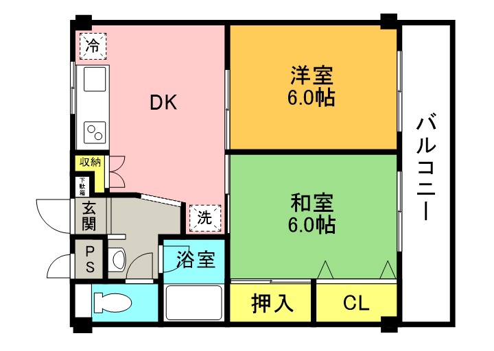 エクセレントサンベール 間取り