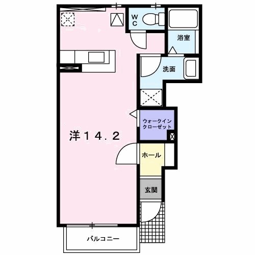 グラン　ベルジュ　Ａ 間取り