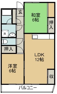春日ハイツ 間取り