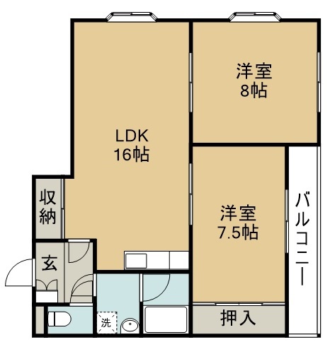 ルミエール大協 間取り