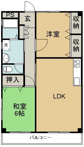 コーポ三喜 間取り