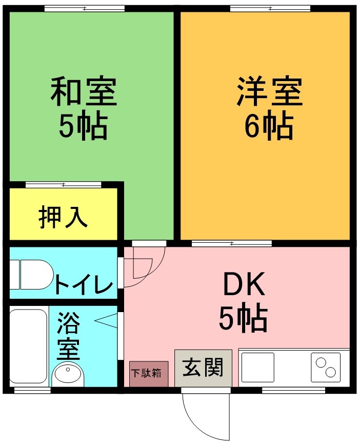 岩倉マンション 間取り