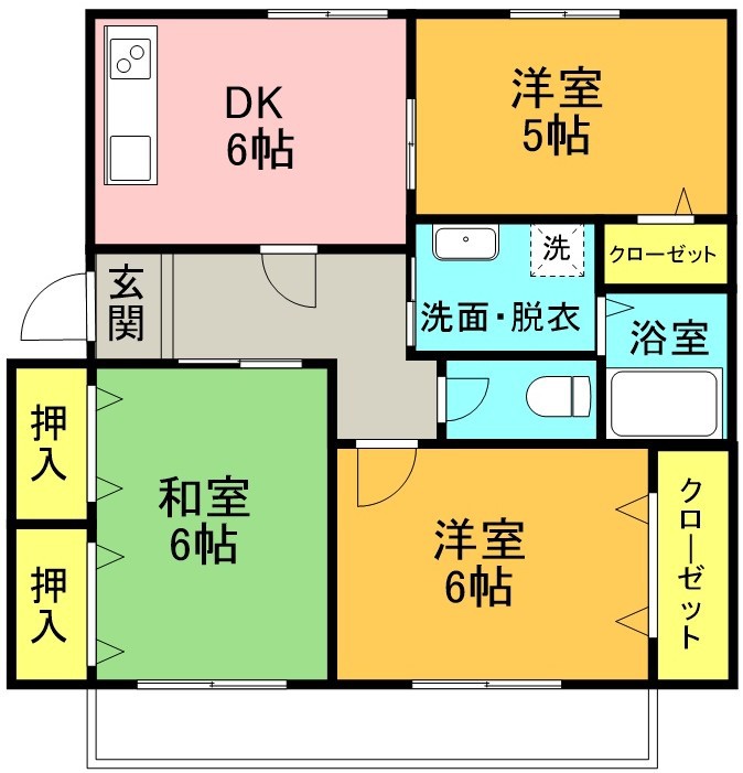 エクセレントカーサ石井 間取り
