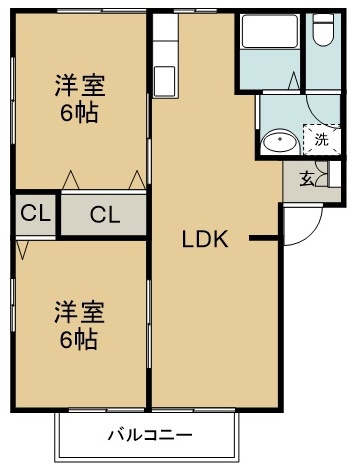 フレグランス北矢三 間取り