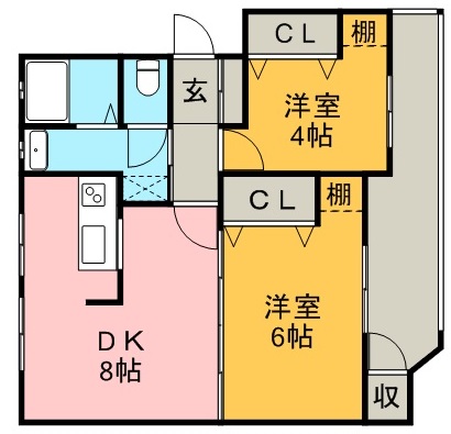 第２ますやマンション 間取り