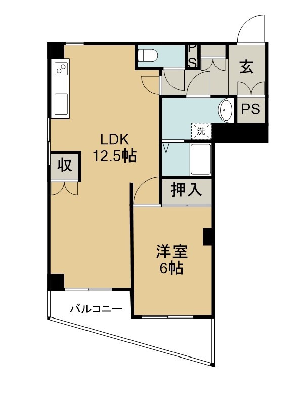 エグゼ古川 間取り