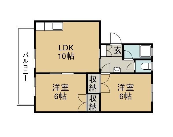 矢田マンション 間取り
