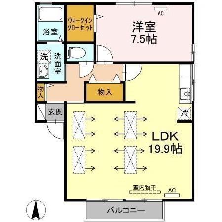 コーポのぞみ 間取り