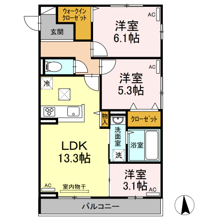 ベル　グランデ 間取り