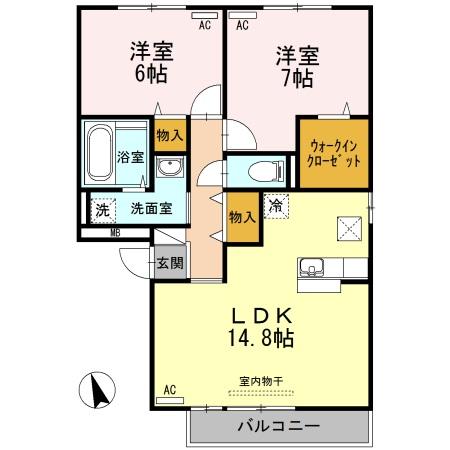 セレーノ　弐番館 間取り
