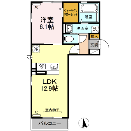 アル・ソーレ住吉 間取り
