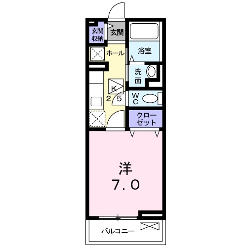 キルシュ　ブラウ 間取り