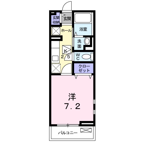 キルシュ　ブラウ 間取り