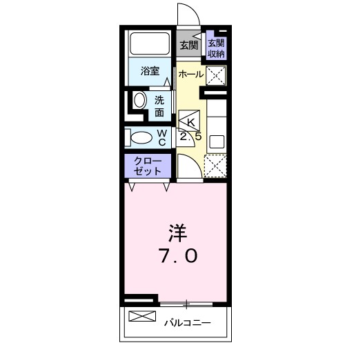 キルシュ　ブラウ 間取り