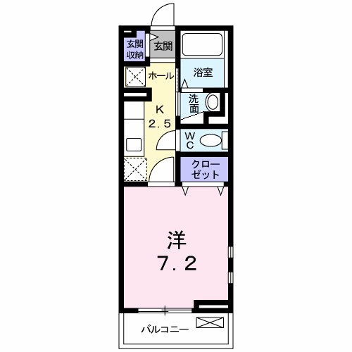 キルシュ　ブラウ 間取り