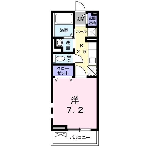キルシュ　ブラウ 間取り