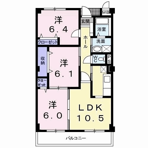 グランポート 間取り