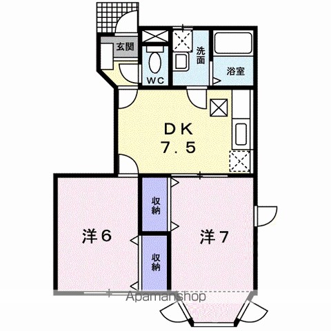 ＣｏｕｎｔｒｙⅠ 間取り