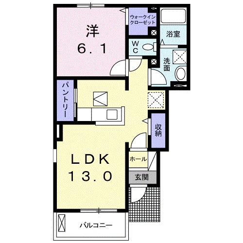 サンシーブルＡ 間取り