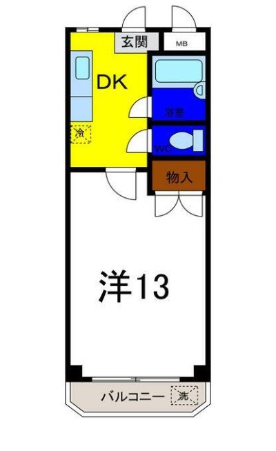 コーポＮＷ 間取り