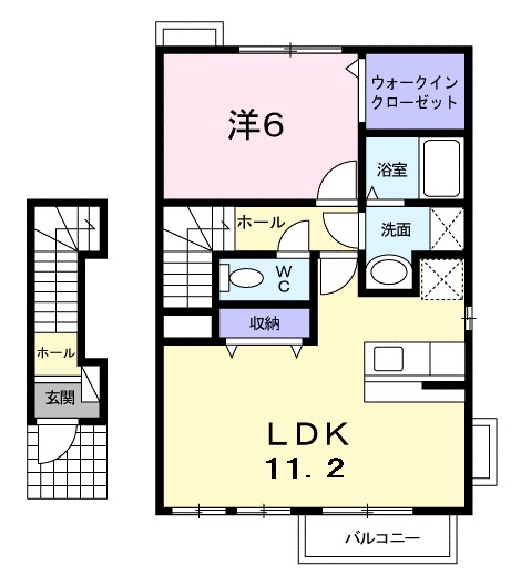 エスポワール川真田 間取り