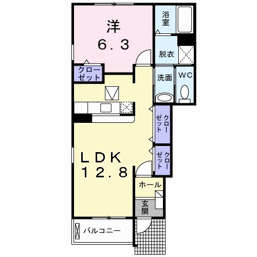 サンリット　コアＡ 間取り