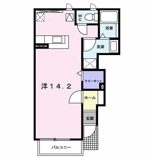 グラン　ベルジュ　Ａ 間取り