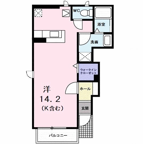 グラン　ベルジュ　Ｂ 間取り