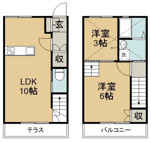 アーバンスケープ田宮 間取り