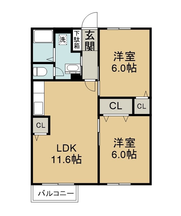ハレクラニⅡ 間取り