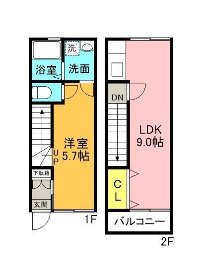 カオス藍住Ｃ 間取り