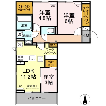 ヴィオレータ 間取り