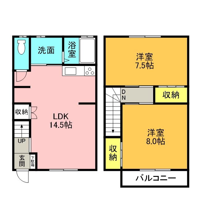 ノースアイランド 間取り