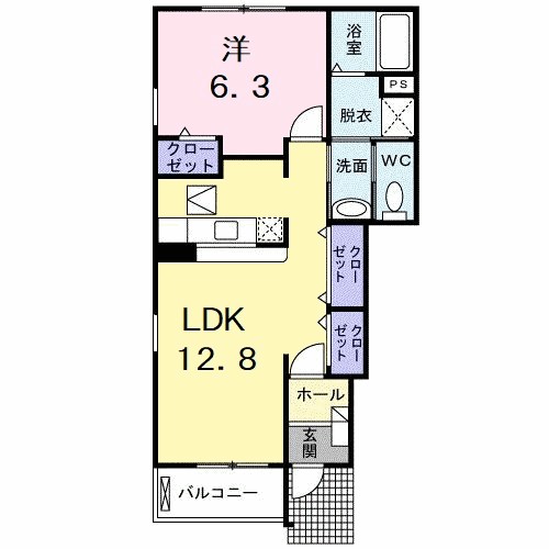 アンジェリカ　Ｃ 間取り