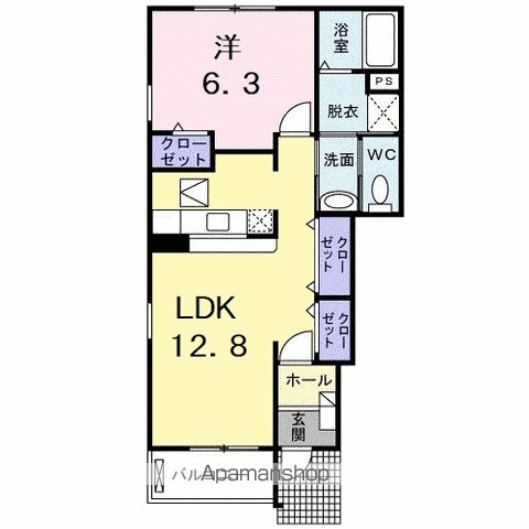 アンジェリカ　Ｃ 間取り