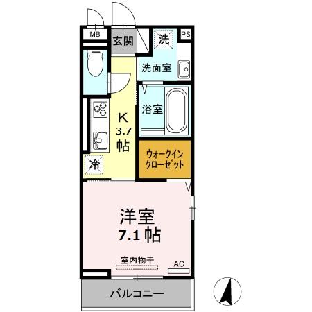 アイリーブ南佐古 間取り
