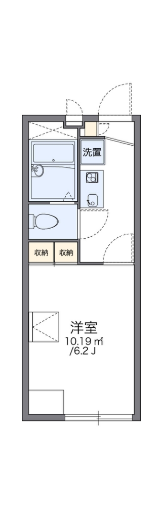 レオパレス吉野川 間取り