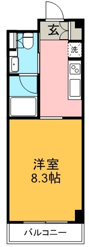 Ａ’ＶＩＥＷ 間取り