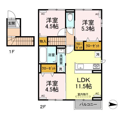 アルティス庄町 間取り